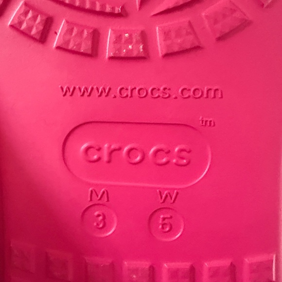 🌴Crocs Classic Crush Sandal Size W5 / M3 - Picture 8 of 8